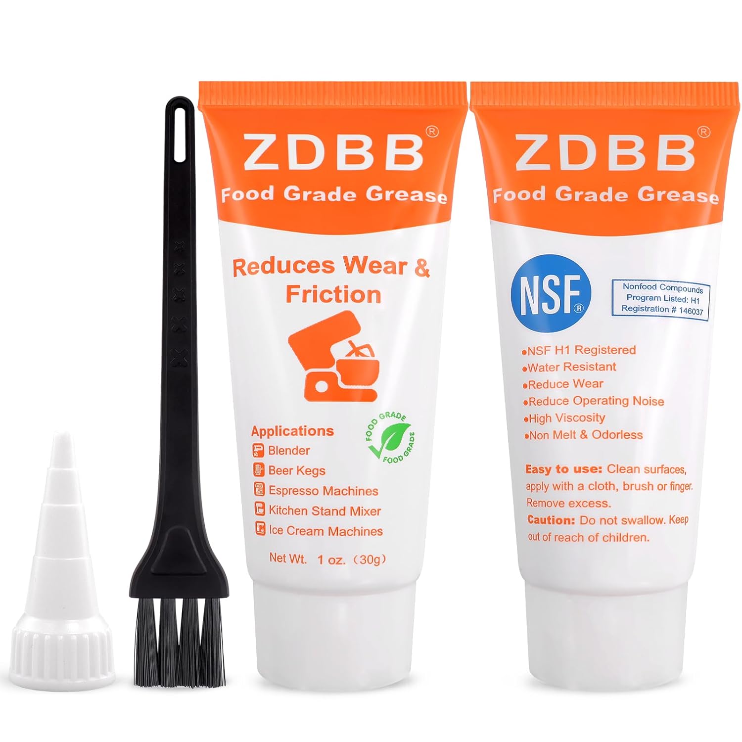 Food Grade Grease Lubricant for Kitchenaid Mixer NSF H1 Food Service Equipment Lube Coffee Machine