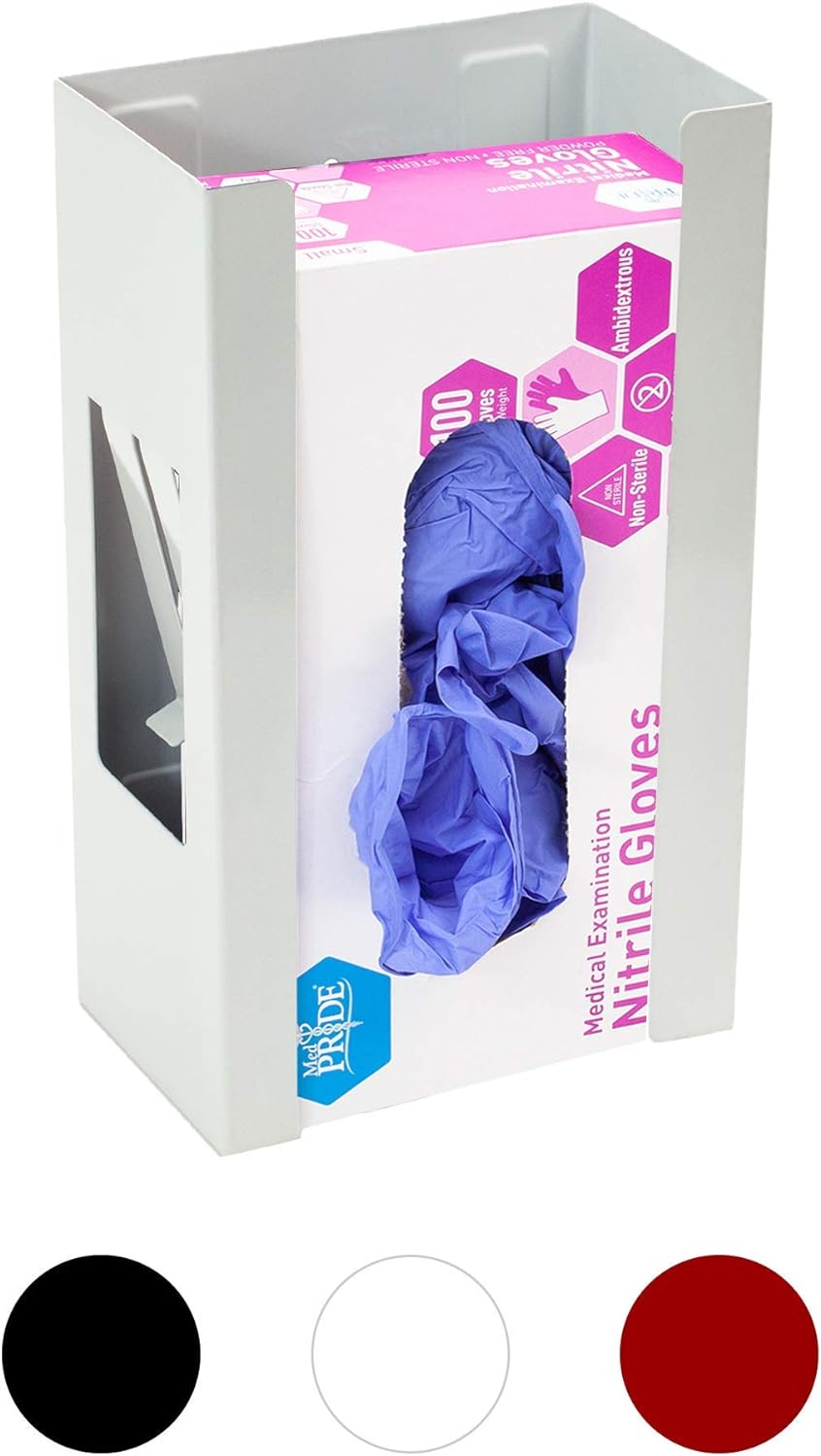 EHOMEA2Z Magnetic Glove Holder,Glove Box Holder,Glove Dispenser,Durable Coated Steel,Space Saving