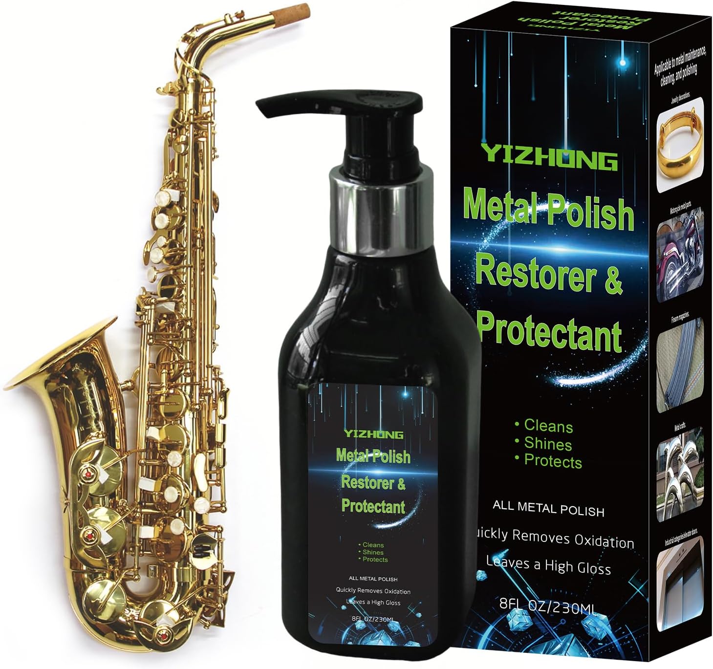 Musical Instrument Polishing Cleaning, Rust Removal, Restoration & Oxidation Protection Kit Various