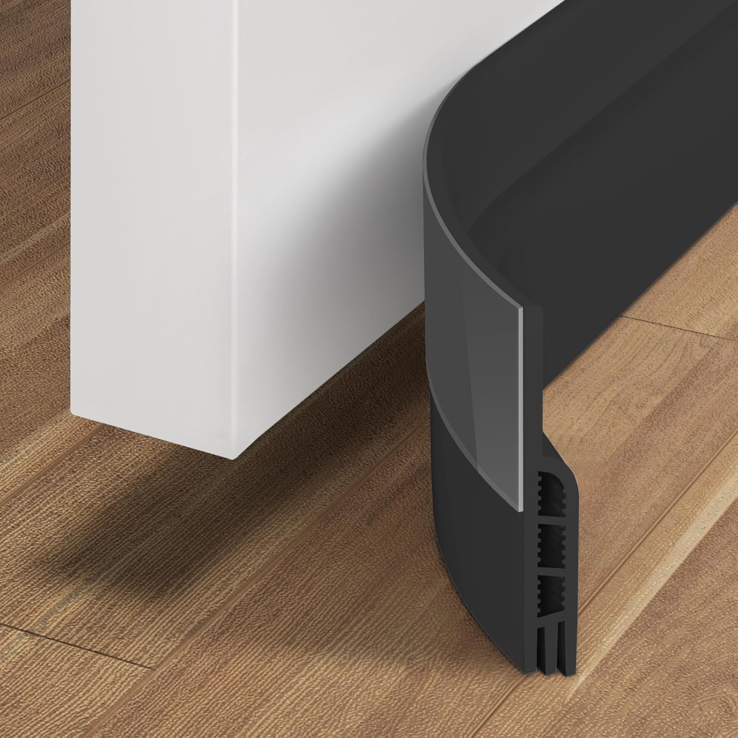 Holikme Door Draft Stopper Under Door Draft Blocker Insulator Doors Sweep Weather Stripping Noise