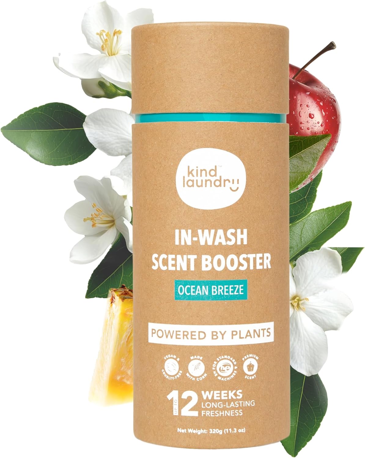 Kind Laundry In Wash Scent Booster Beads - Ocean Breeze - 100% Plant Based - Natural Laundry