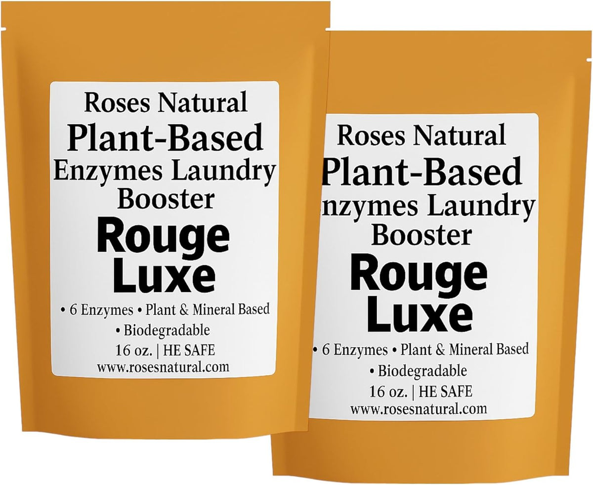 Natural Enzyme Laundry Booster – Rouge Luxe | 6 Enzymes | Deep Clean System | Luxury Amber & Musk