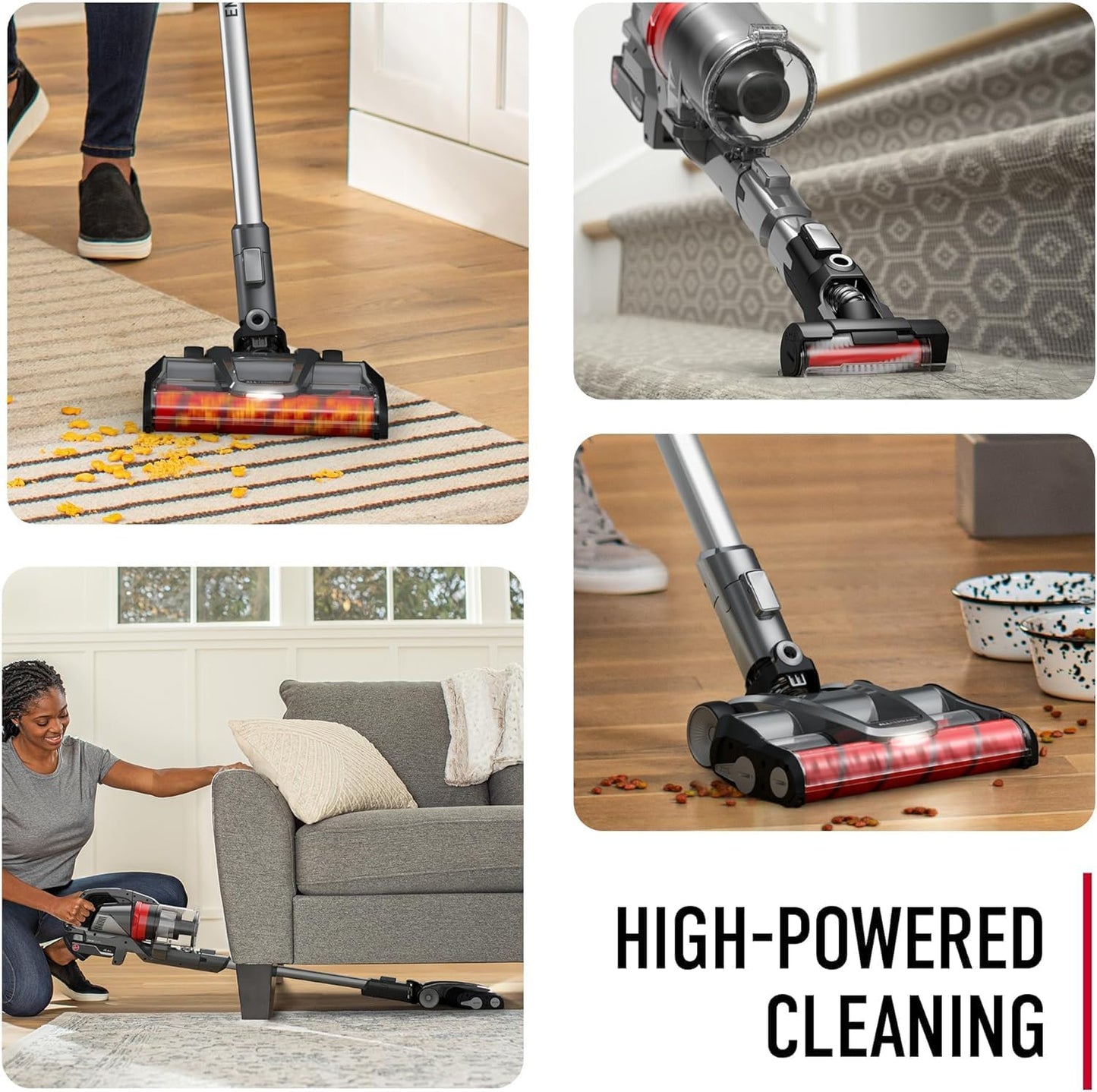 Hoover ONEPWR WindTunnel Emerge Pet Cordless Stick Vacuum Cleaner, Lightweight Stick Vac, Powerful