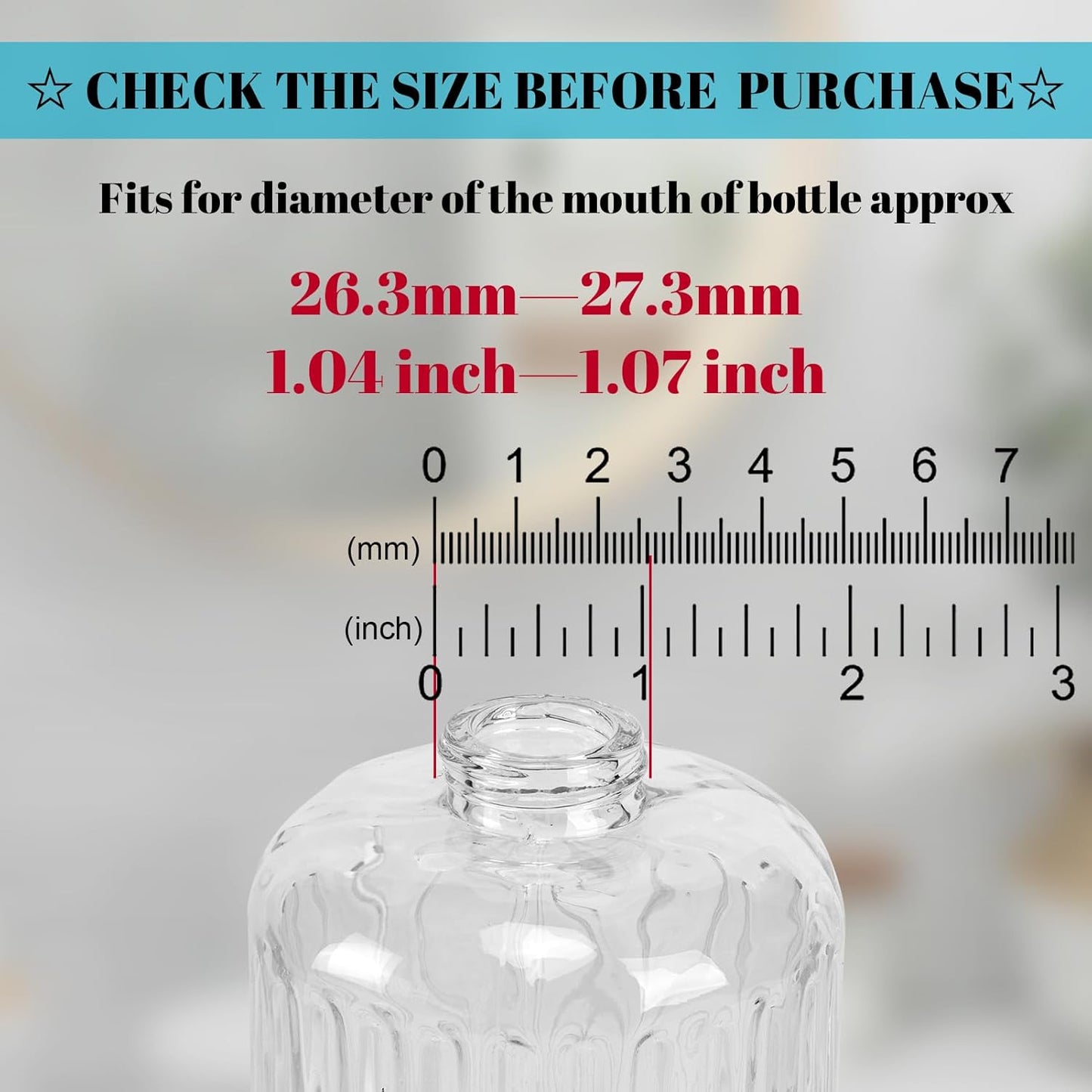 Soap Dispenser Pump Replacement 304 Stainless Steel for Regular Mouth Bottle for Standard 28/400