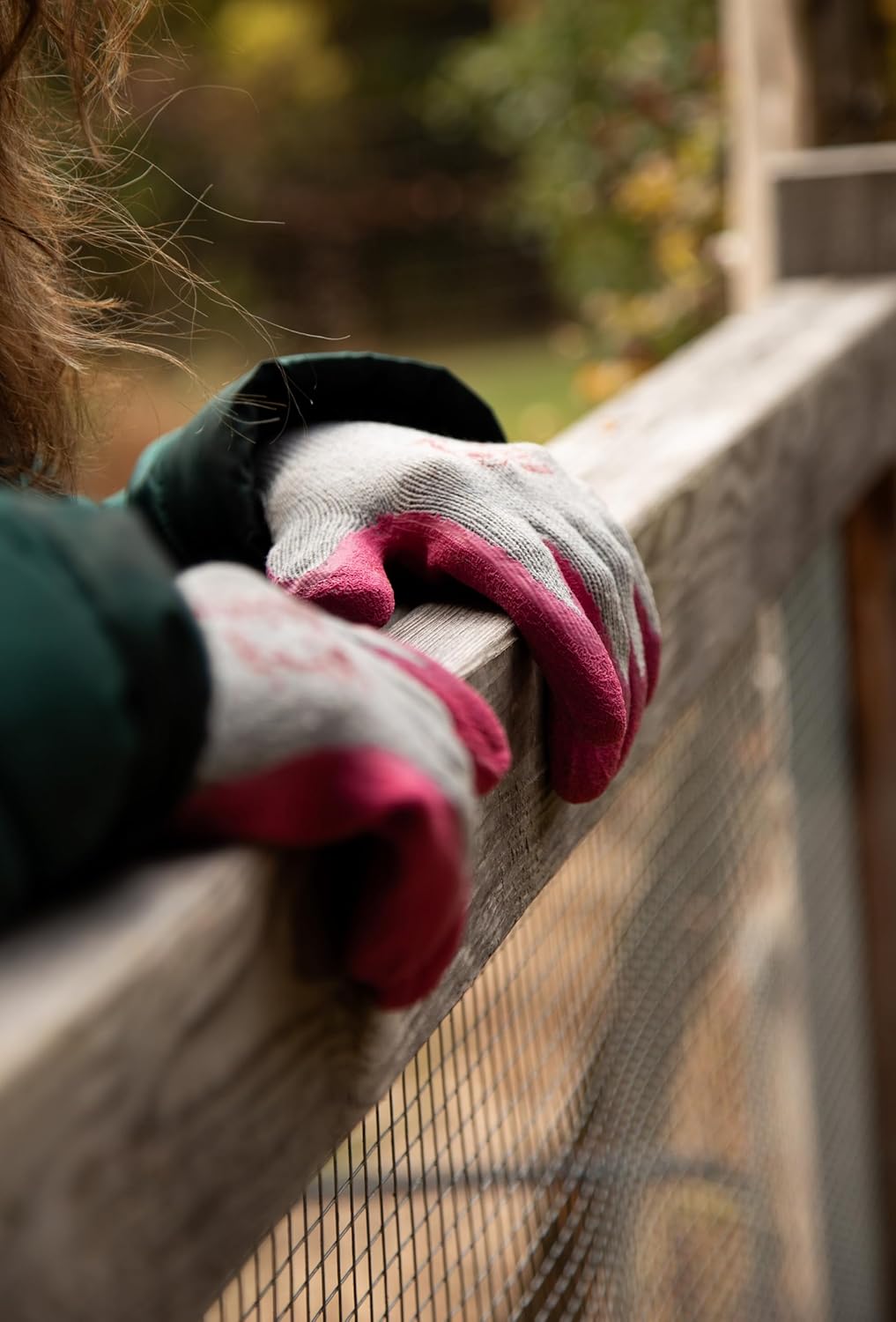 G & F Products G & F Rubber Latex Double Coated Work Gloves for Construction, gardening gloves