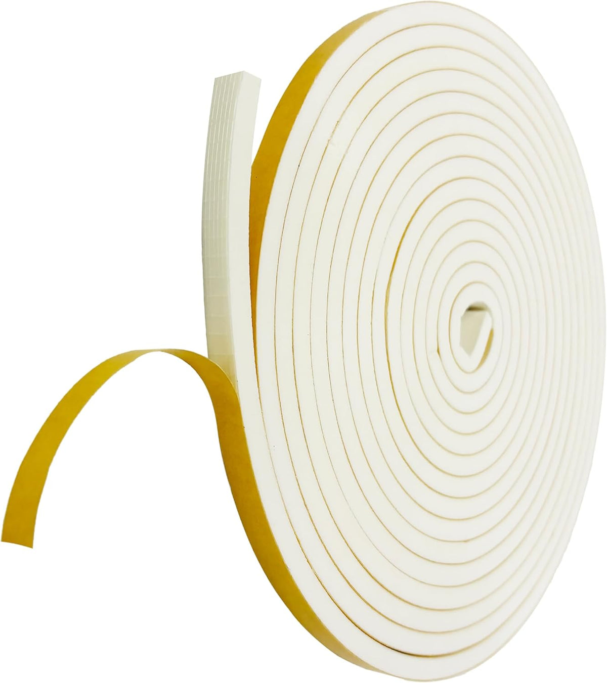 Weather Stripping Foam Tape, 17 Ft Door Seal Strip, EVA Material, High Density 1/4" Thick, No