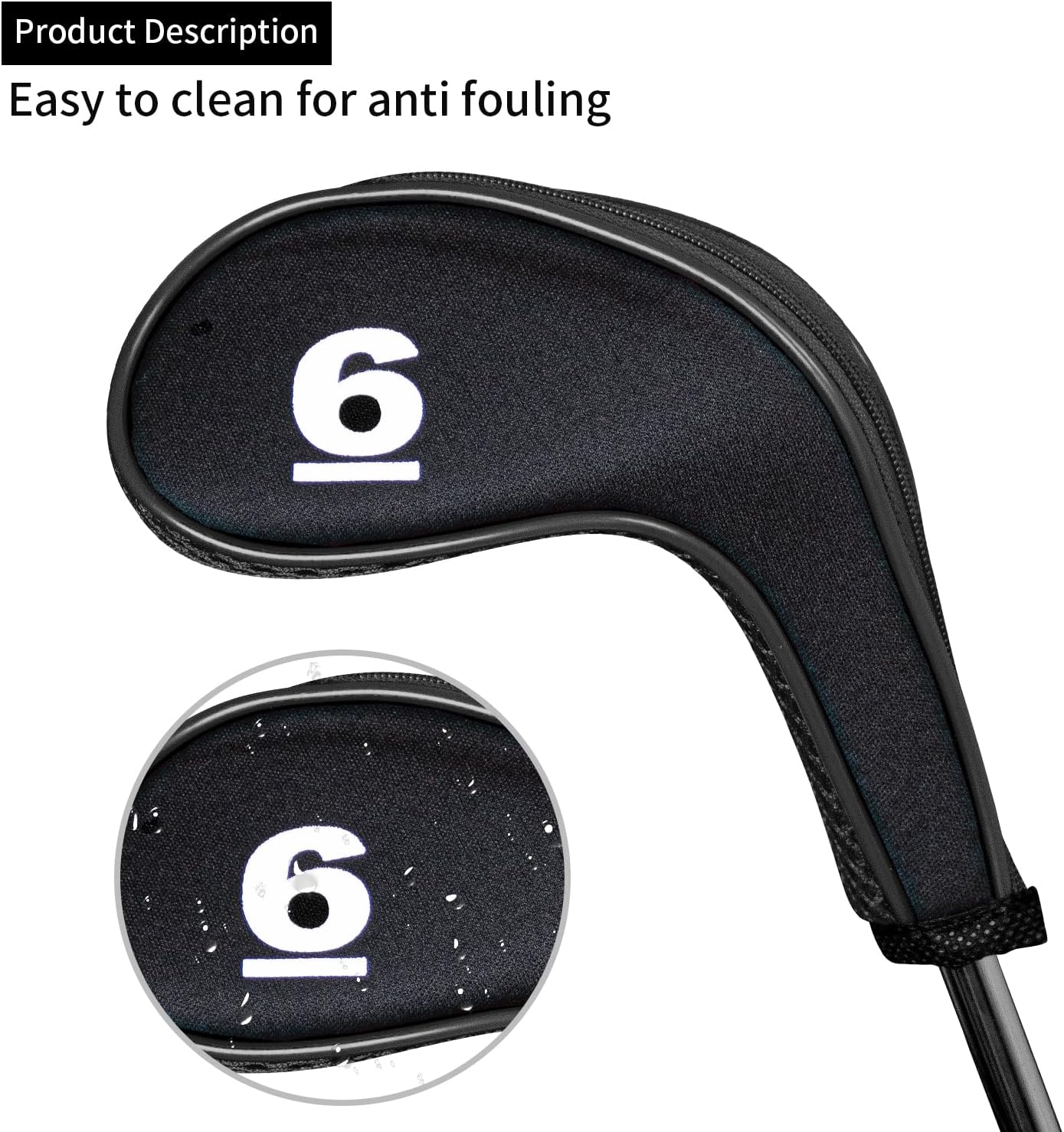 Golf 12pcs Thick Synthetic Golf Iron Head Covers Set Headcover Fit All Brands Callaway Ping