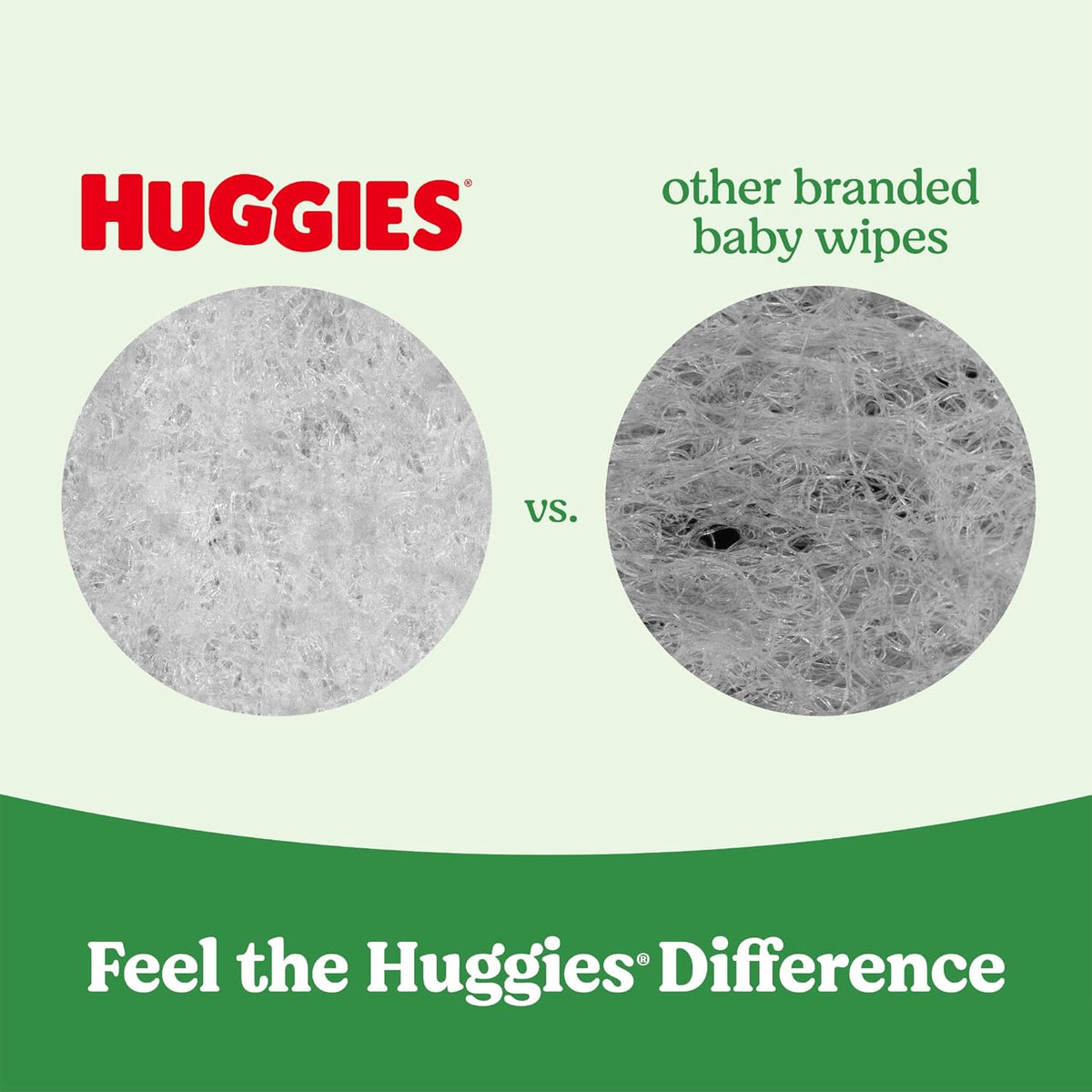 Huggies Natural Care Sensitive Baby Wipes, Unscented, Hypoallergenic, 99% Purified Water, 2 Refill