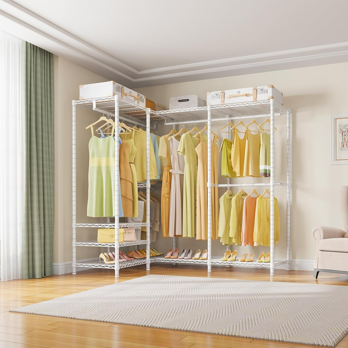 VIPEK V40 Plus Extra Large Clothes Rack Heavy Duty Clothing Rack for Hanging Clothes