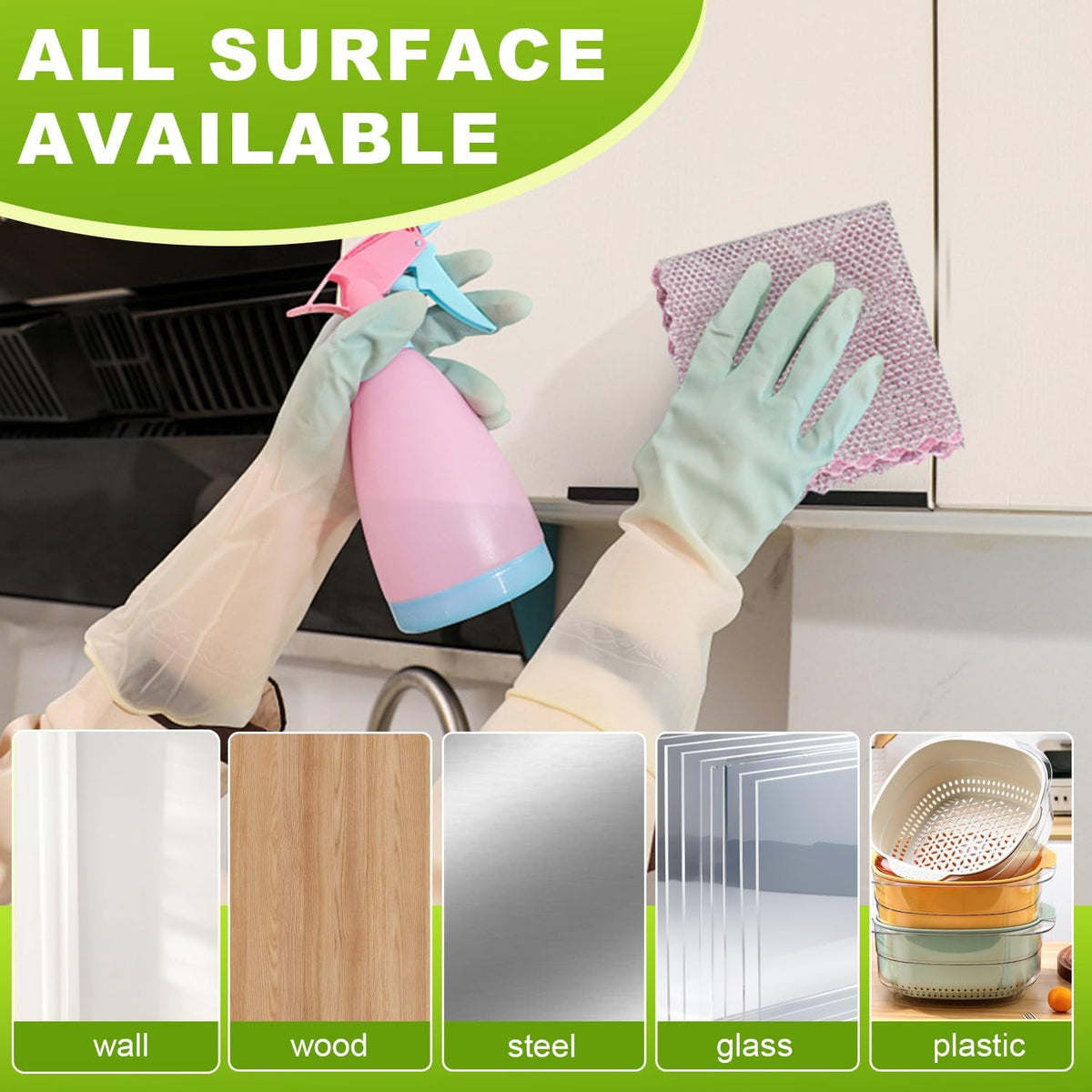12 Pcs Multipurpose Wire Dishwashing Rag, Upgraded Double-Layer Non-Scratch Wire Dish Cleaning