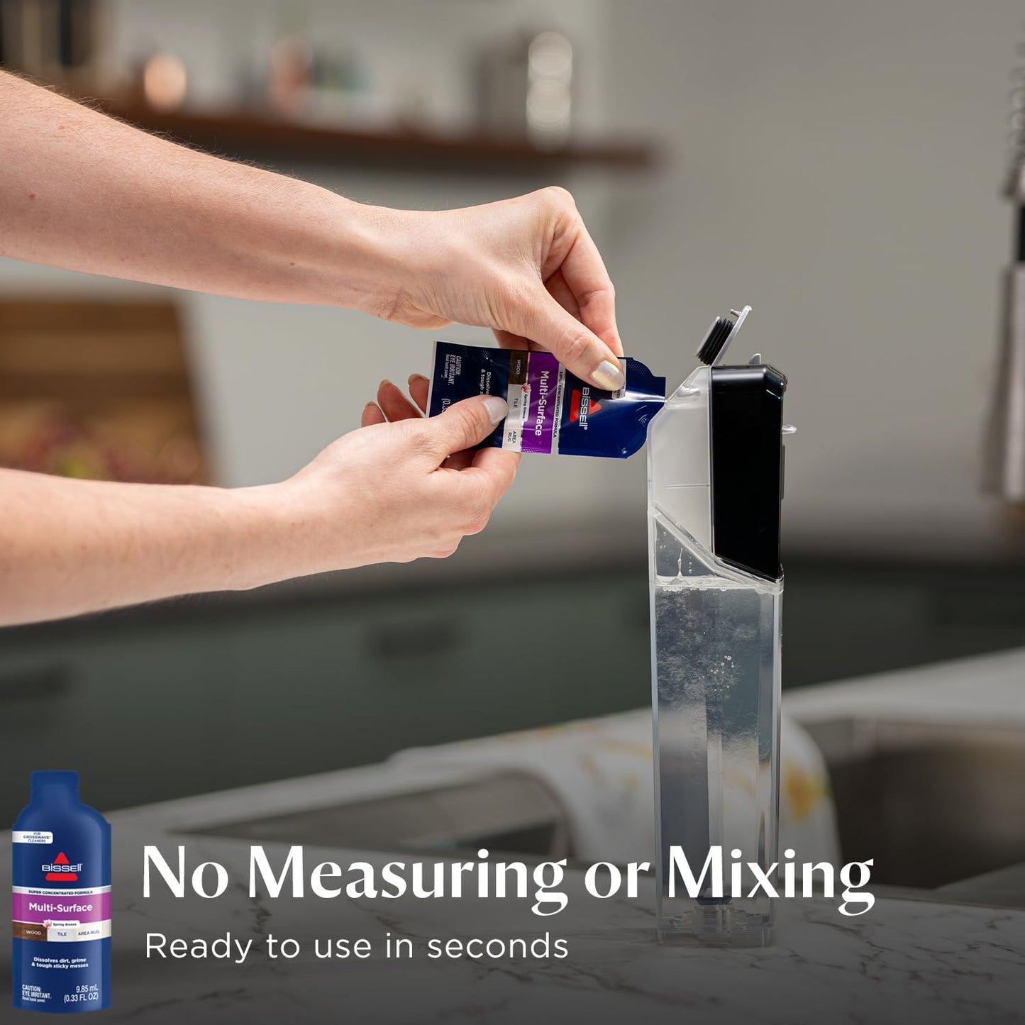 BISSELL NEW Multi-Surface Super Concentrate Cleaning Formula for Hard Surface and Area Rug