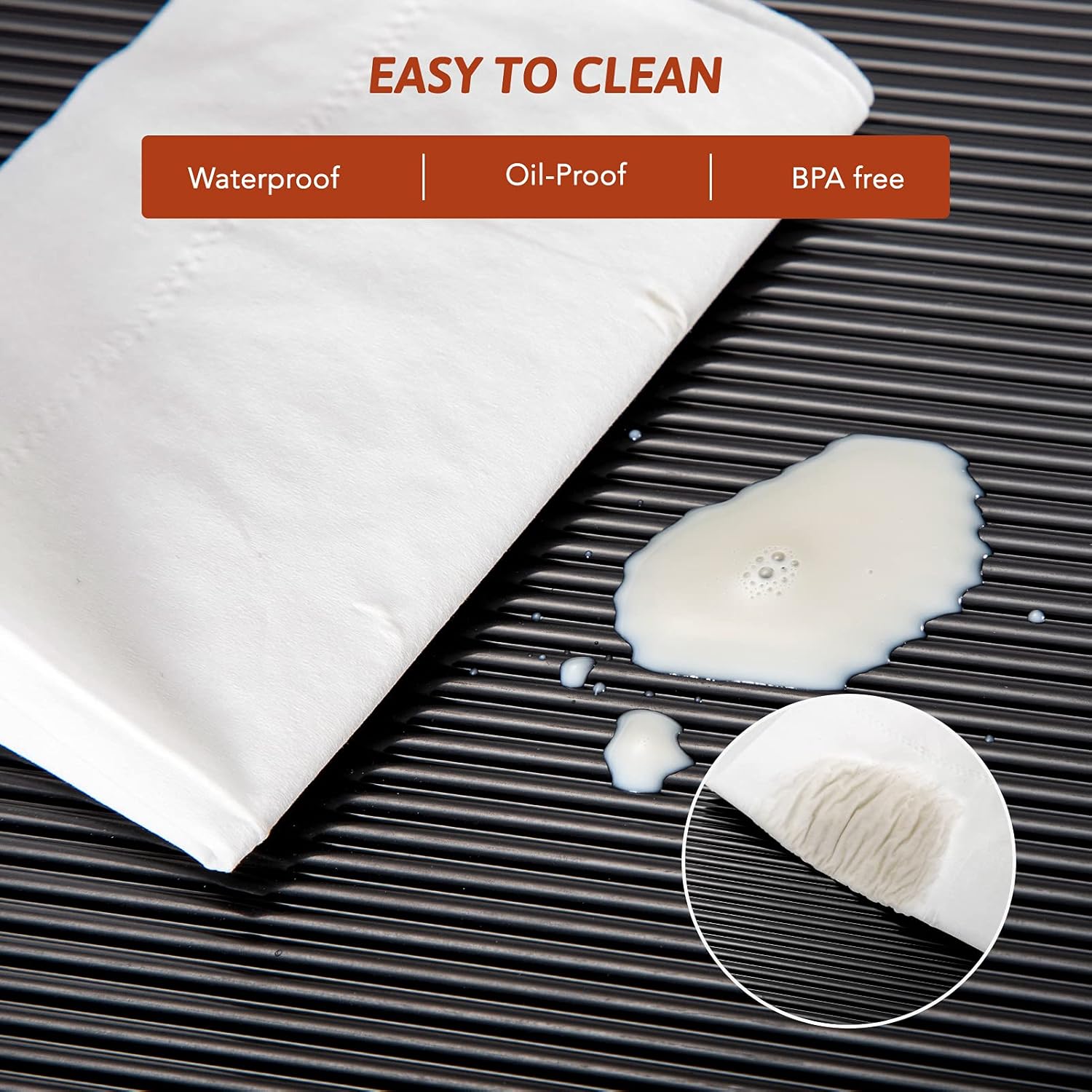 Glotoch Shelf Liner 17.5" x 30 ft. - Non Adhesive Refrigerator, Kitchen, Drawer Liners, Waterproof
