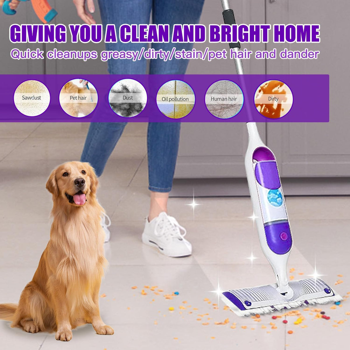 Power Mop Pads Refills for Swiffer PowerMop Multi-Surface Mopping Pad Disposable Replacement Mop