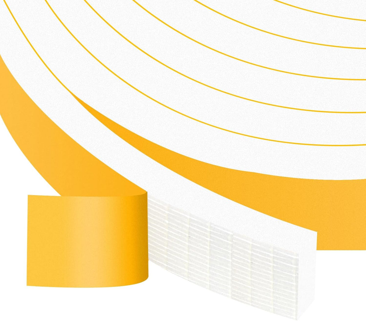 Strong Adhesive Foam Weather Stripping, High Density Door Insulation Strip，AC Window Insulation