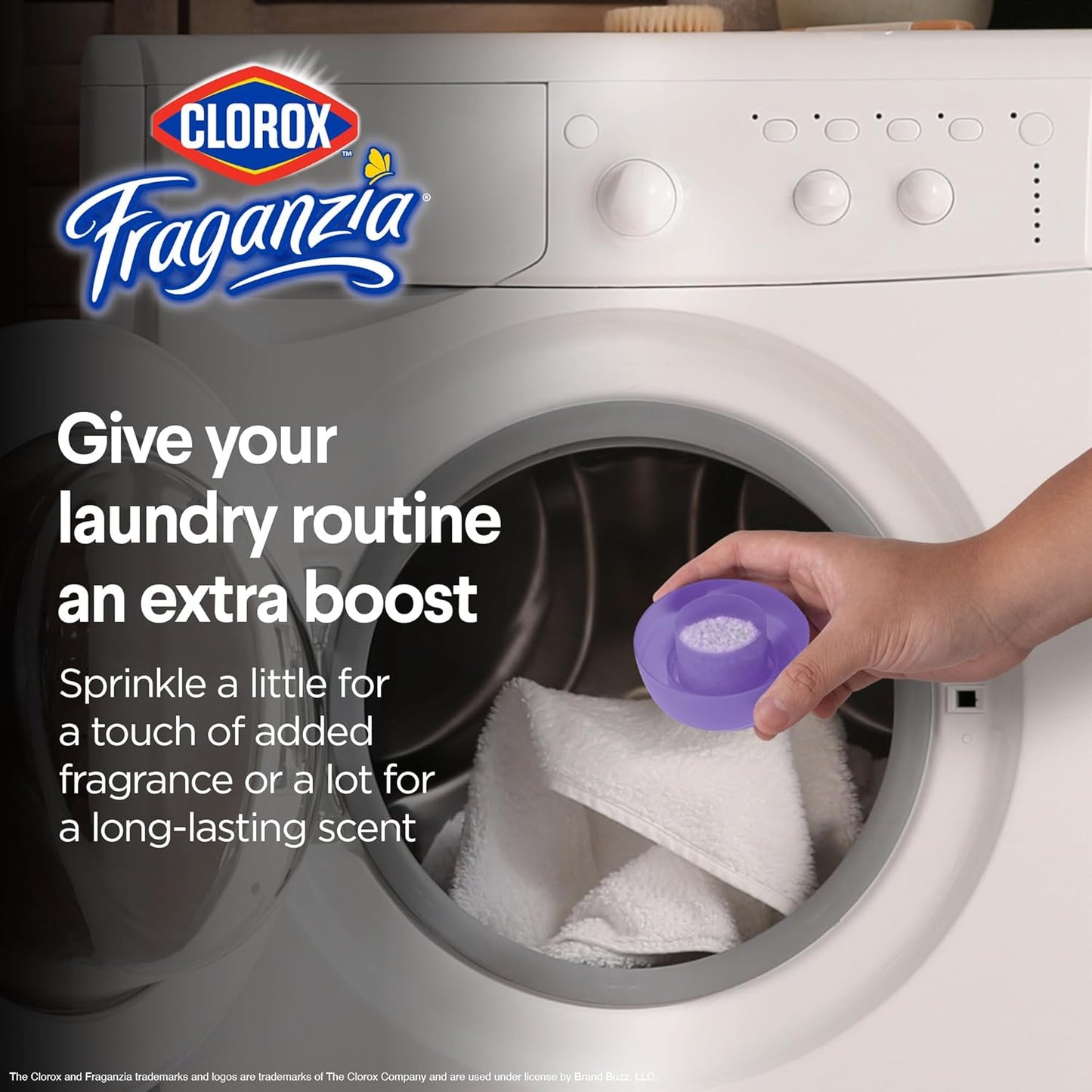 Clorox Fraganzia Laundry Scent Booster Crystals in Dreamy Jasmine Scent - Scented In-Wash Freshener