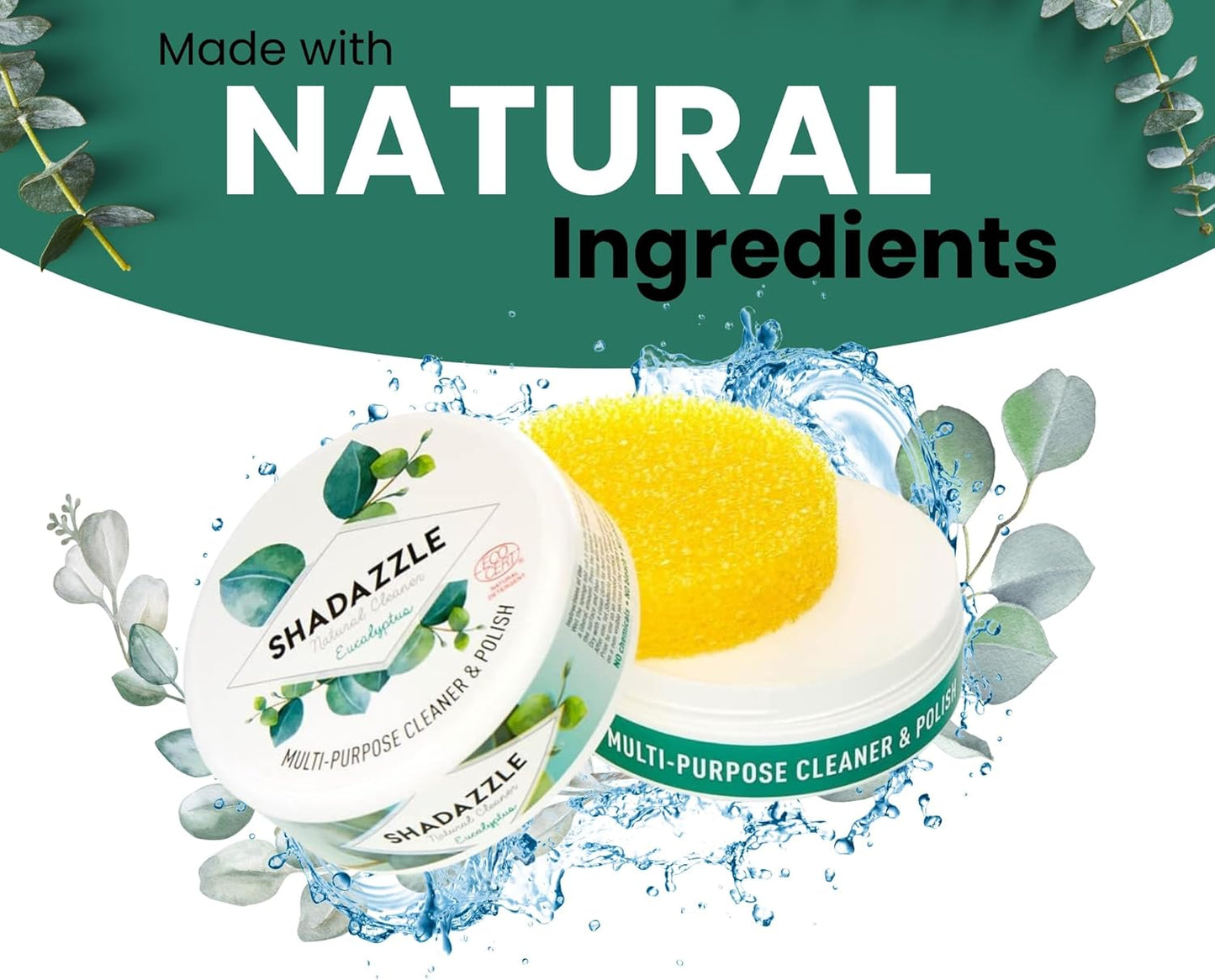 Shadazzle Natural All Purpose Cleaner and Polish – Eco friendly Multi-purpose Cleaning Product (2