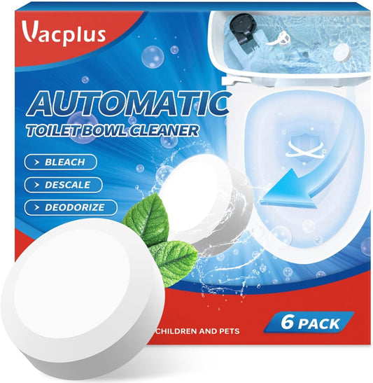Vacplus Toilet Bowl Cleaners - 6 PACK, Household Toilet Cleaner, Automatic Toilet Bowl Cleaners