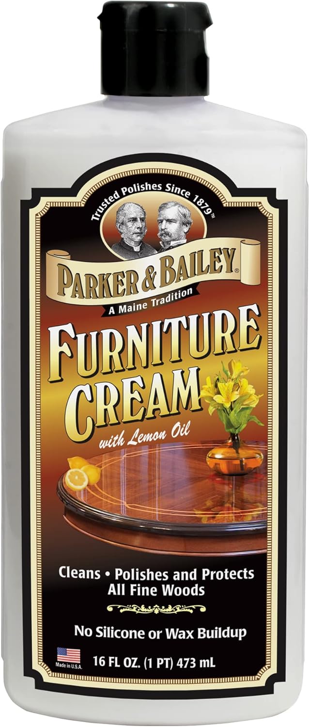 PARKER & BAILEY FURNITURE CREAM - Multisurface Wood Cleaner And Polish Furniture Quick Shine