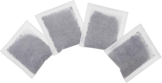 4 Pack Compact Activated Charcoal Odor Absorbing Filter Smaller Refill Deodorizer Compatible with