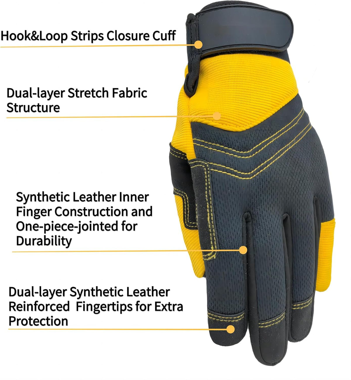 Thorn Proof&Puncture Resistant Gardening Gloves with Grip,Garden Gloves for Women, Leather Work