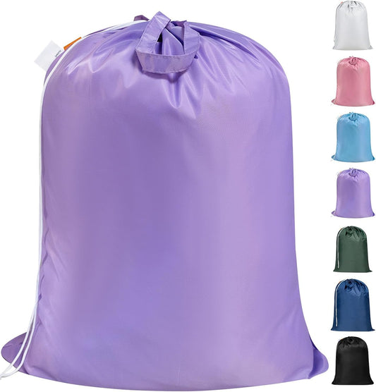 Polecasa Heavy Duty Large Laundry Bag with 130gsm Tear Resistant Fabric and Handles, Easy to Carry