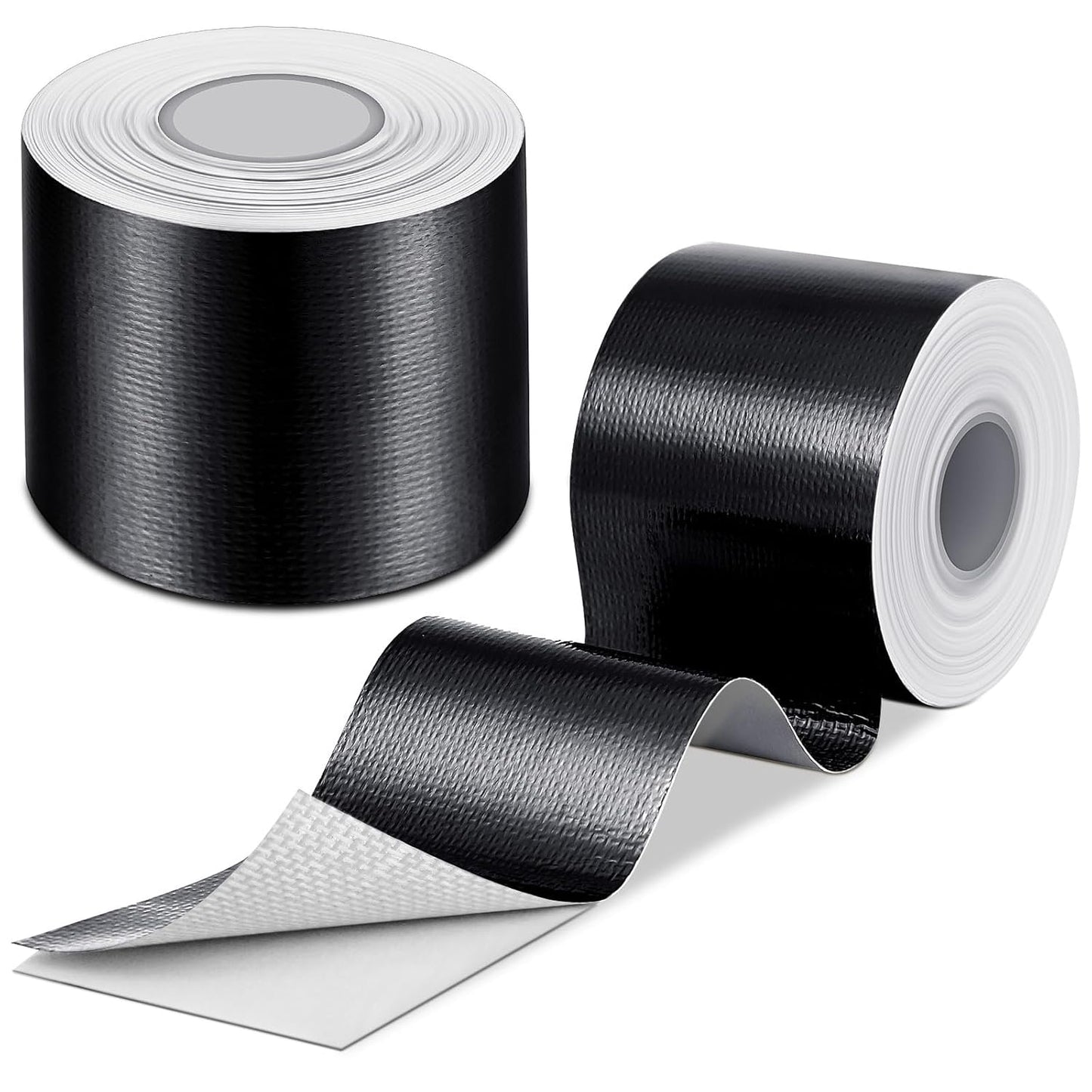 Zonon 2 Rolls Aluminum Foil Tape Heat Shield Tape Barrier Adhesive Reflective Fiberglass Thermal