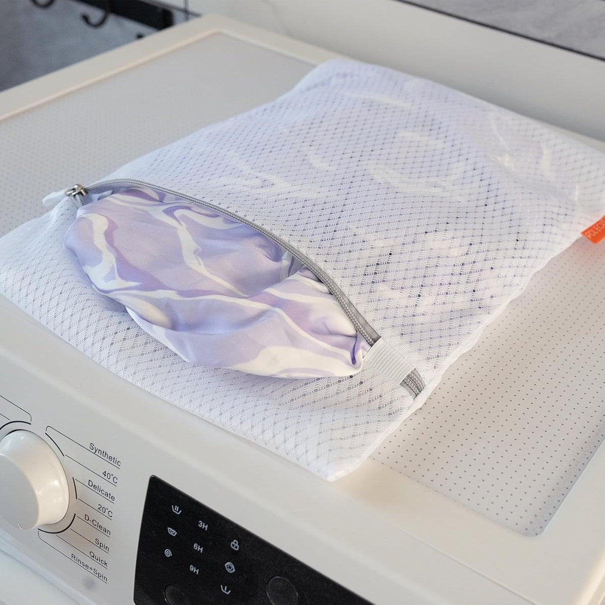 Polecasa 3Pcs 16 x 20 Inches Extra Durable 125g Diamond Mesh Laundry Bags with Sturdy Zipper for
