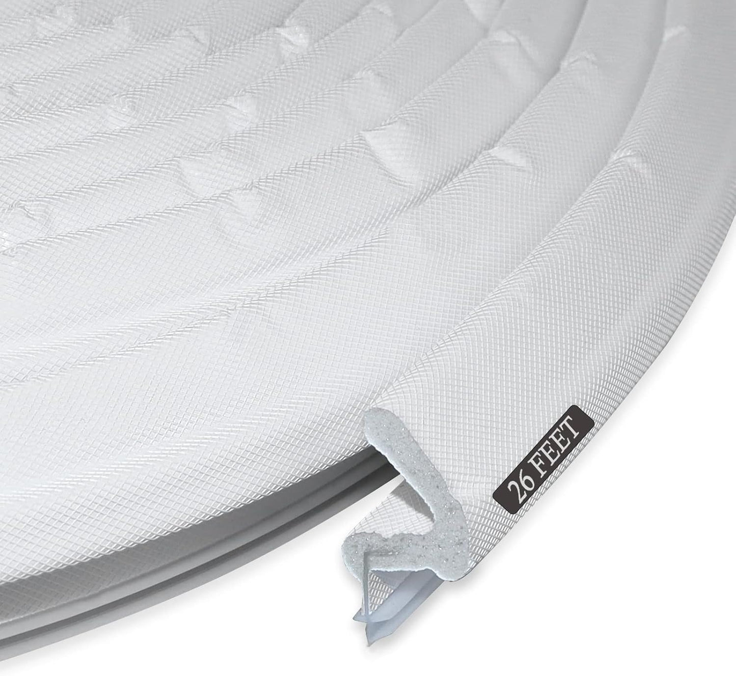 Kerf Weather Stripping Door Seal Strip 26 Ft Q Foam Door Weatherstrip Seal with Slot Card Slot