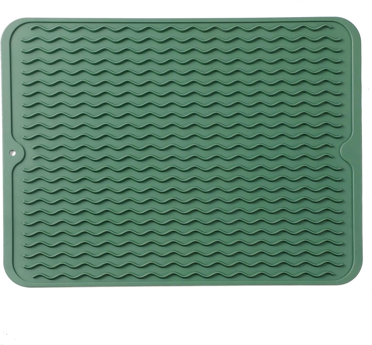 Silicone Dish Drying Mat for Multiple Usage,Easy clean,Eco-friendly,Heat-resistant Silicone Mat for