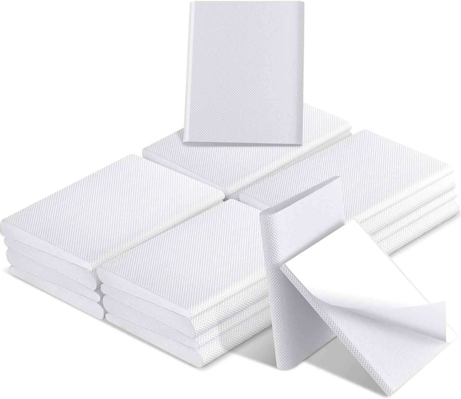 Zonon 32 Pieces Door Corner Seal Weatherstripping Exterior Door Frame Seal Draft Stopper Adhesive
