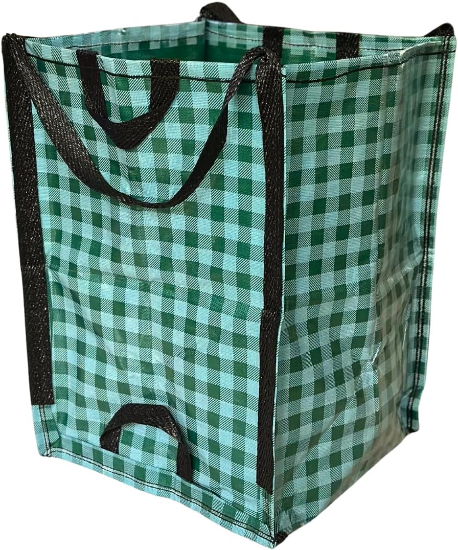 DURASACK Heavy Duty Home and Yard Bags 48-Gallon Reusable Self-Standing Lawn and Leaf Bags Garbage
