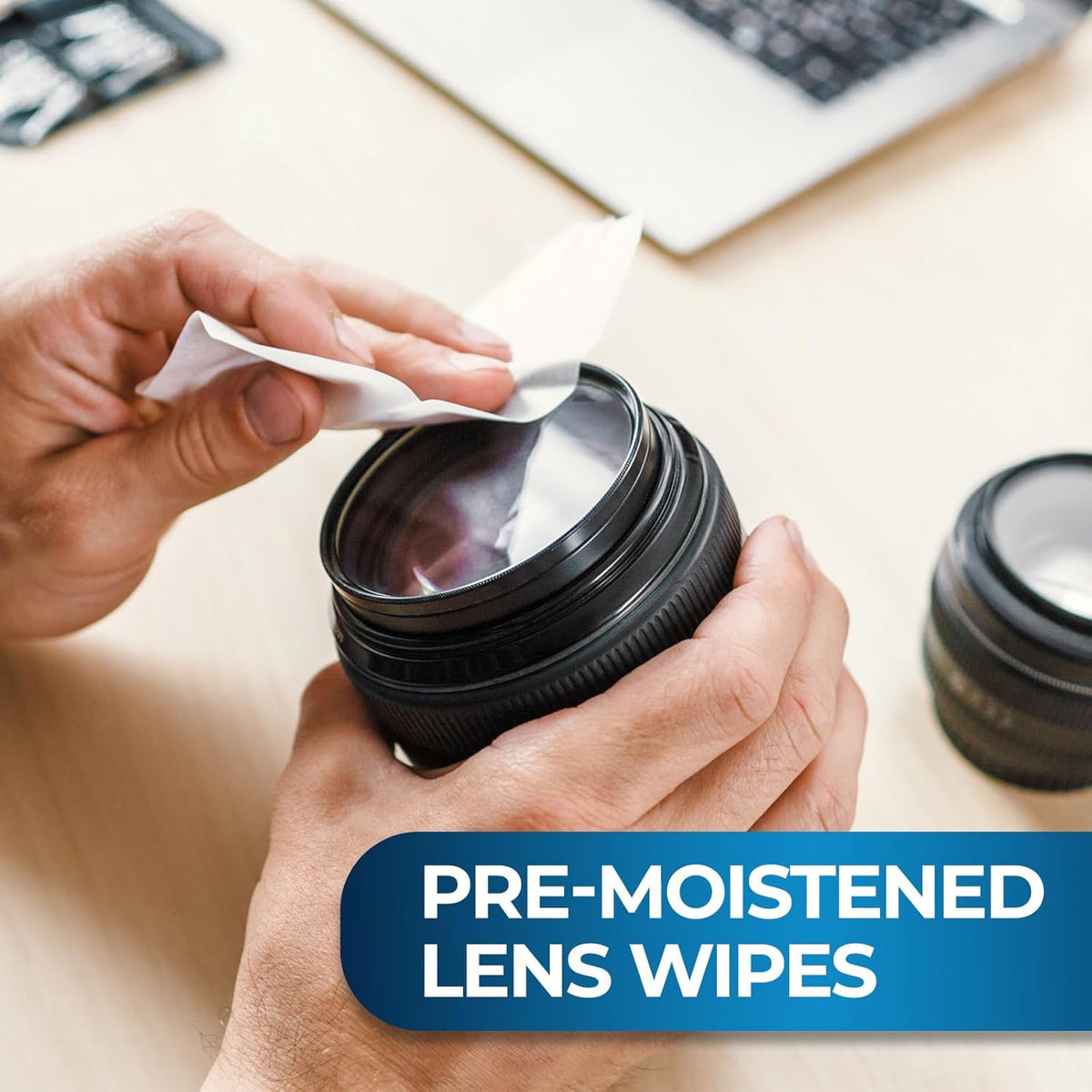 MED PRIDE Lens and Screen Cleaning Wipes for Eyeglasses, Touch Screens, Cameras, Anti-Fog