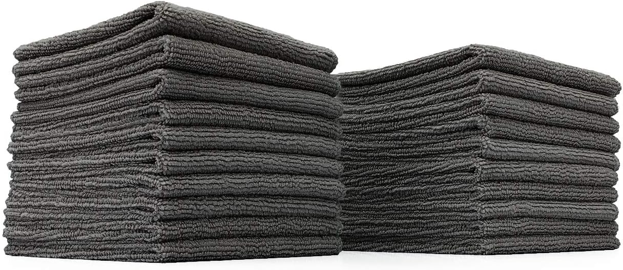 The Rag Company - All-Purpose Microfiber Terry Cleaning Towels - Commercial Grade, Highly