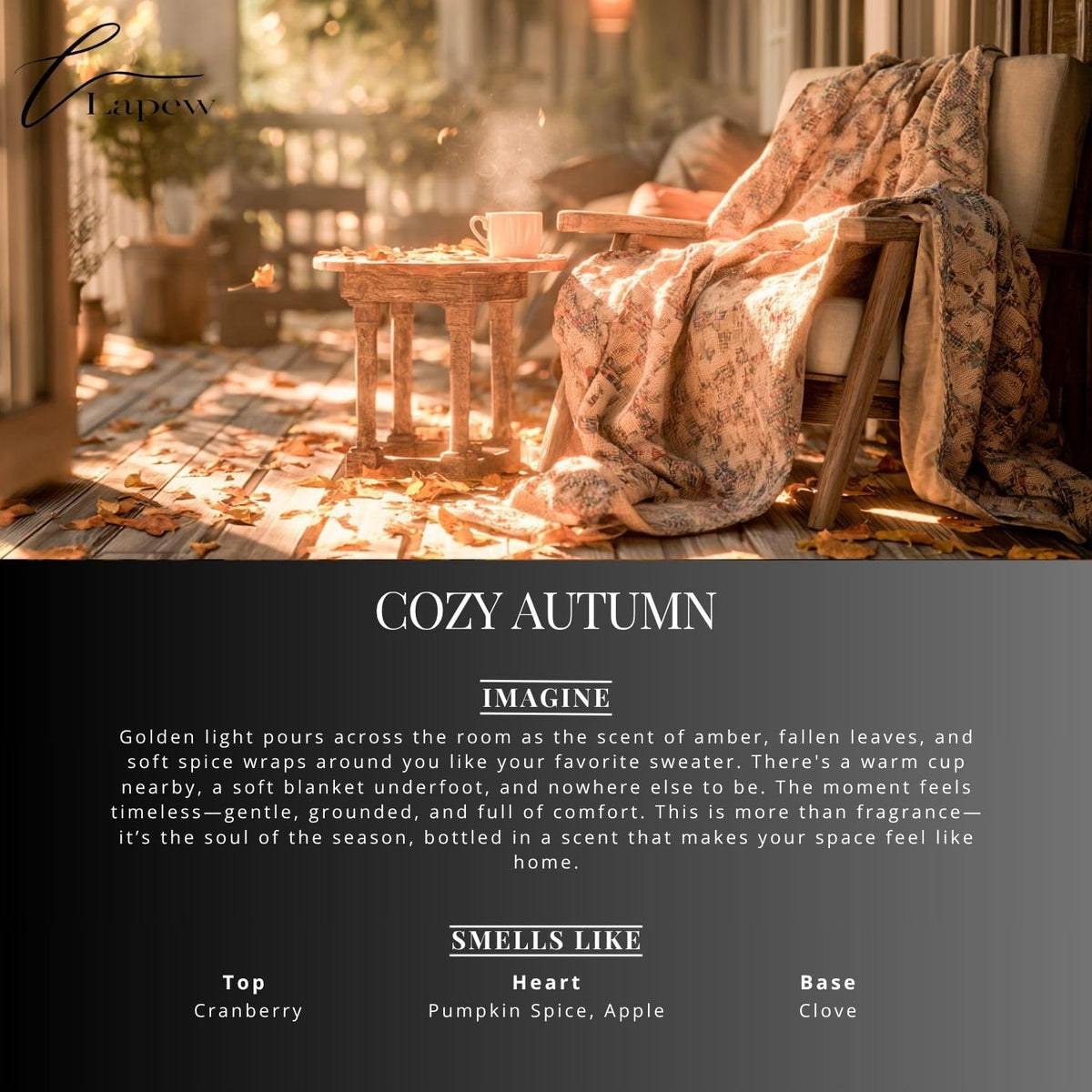 Cozy Autumn Carpet Freshener Powder: Powerful Odor Eliminator for Home, Upholstery Deodorizer