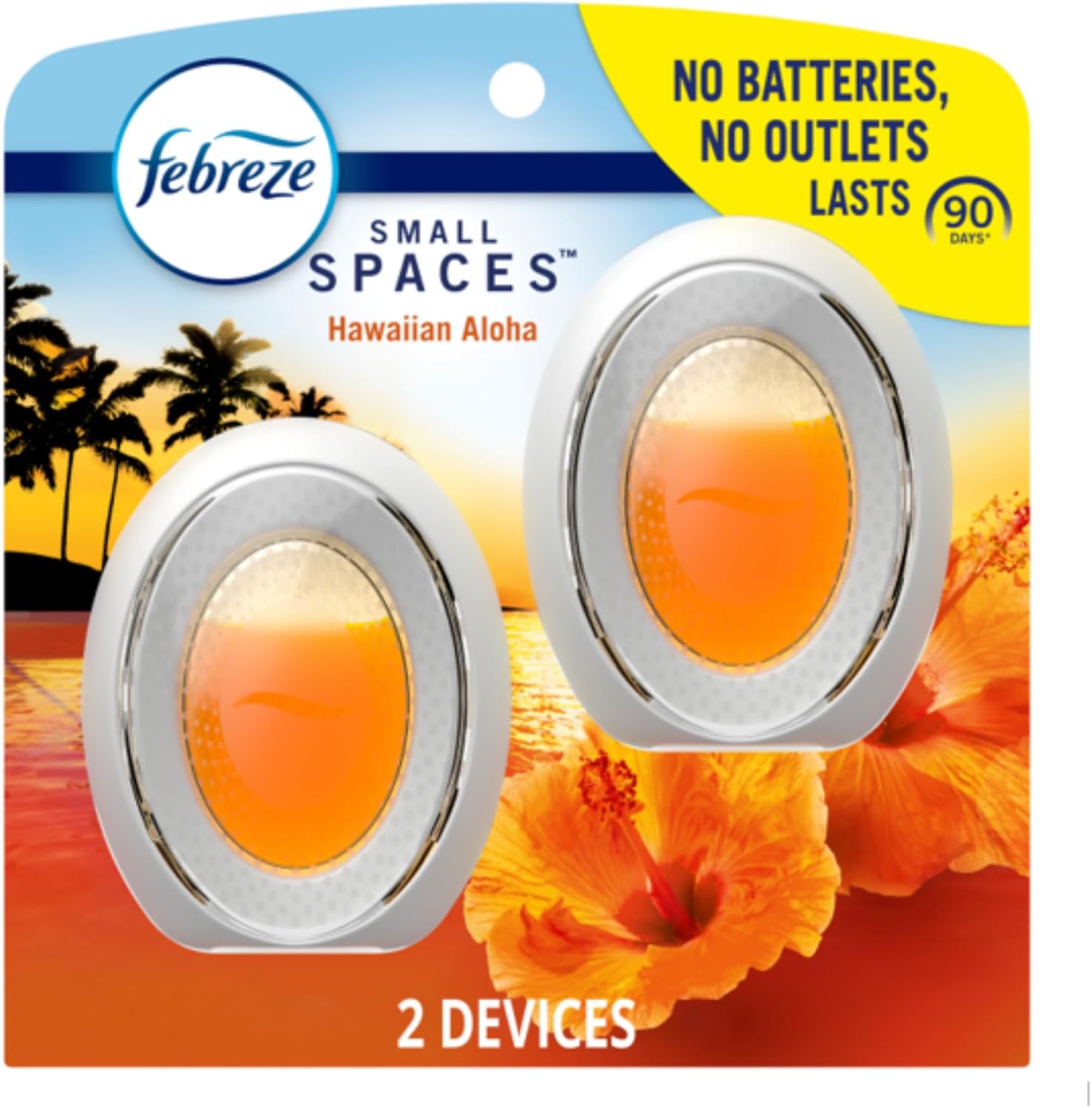 Febreze Small Spaces Air Freshener, Odor-Fighting, Plug In Alternative, Air Fresheners for Home and