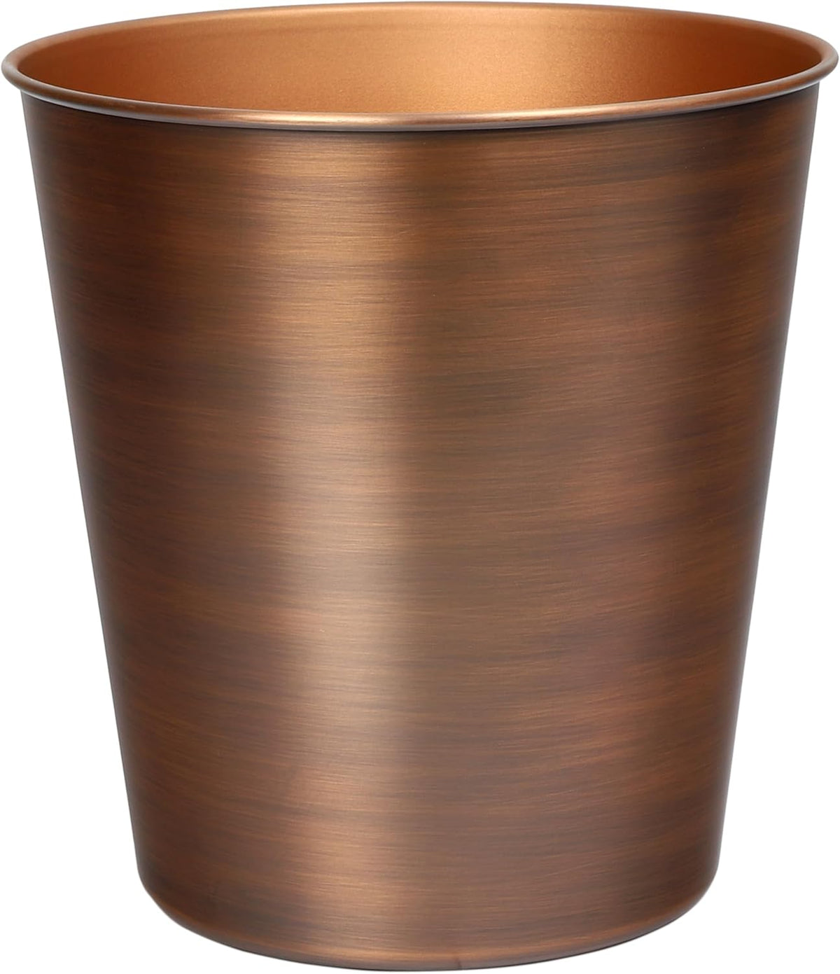 happimess HPM1113B Nolan Modern Classic Smooth Steel 2-Gallon Wastebasket for Home, Bathroom