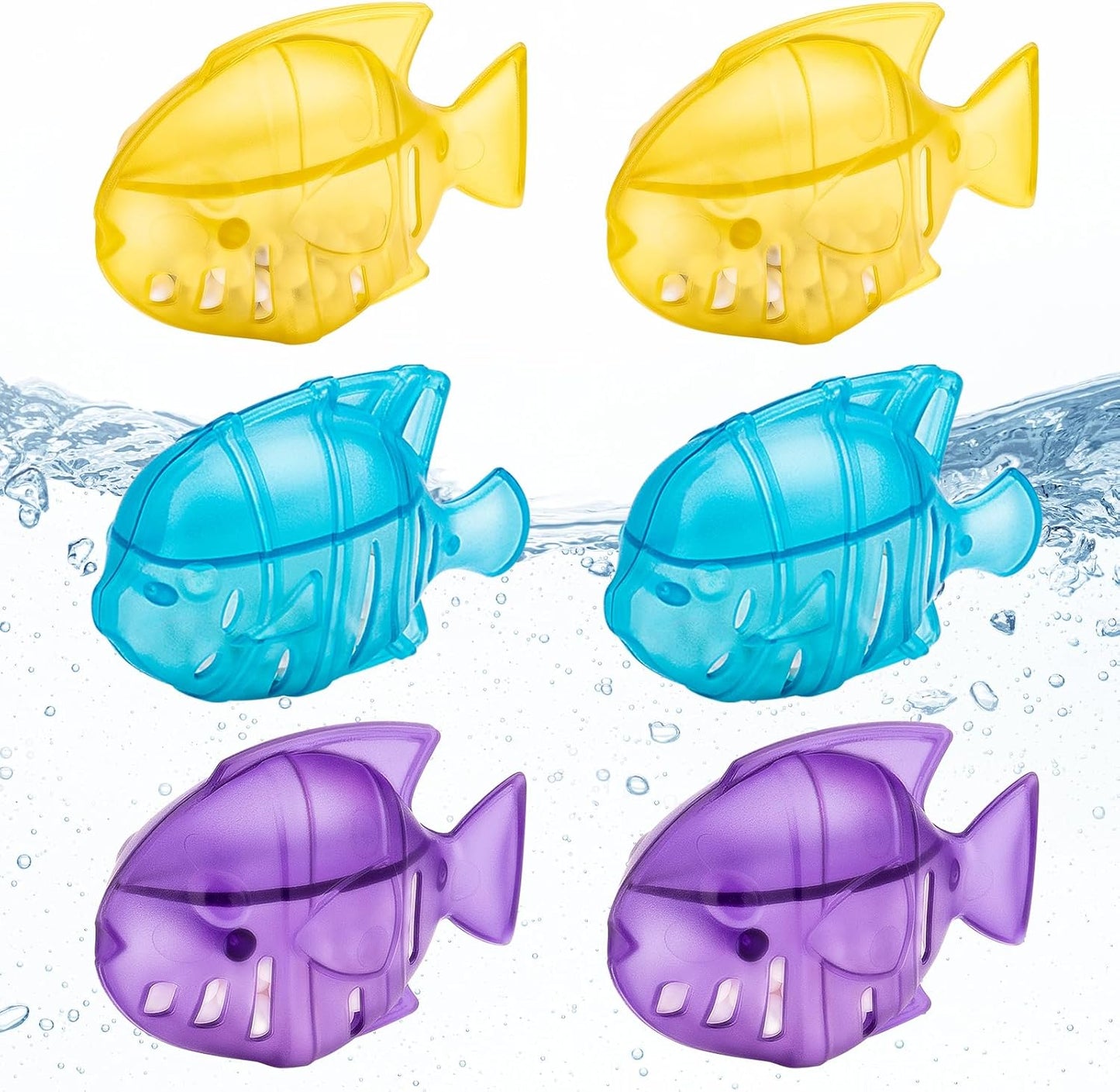 Leemone Humidifier Cleaning Fish for Humidifiers & Fish Tanks, 6 Pack Humidifier Cleaner, Purifies