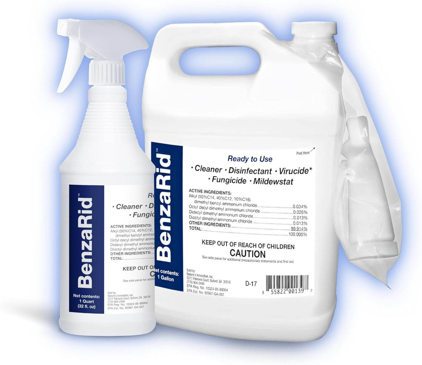 Pro Mold Killer Fungicide Disinfectant including Aspergillus Niger (Black Mold) H5N1 Pack |