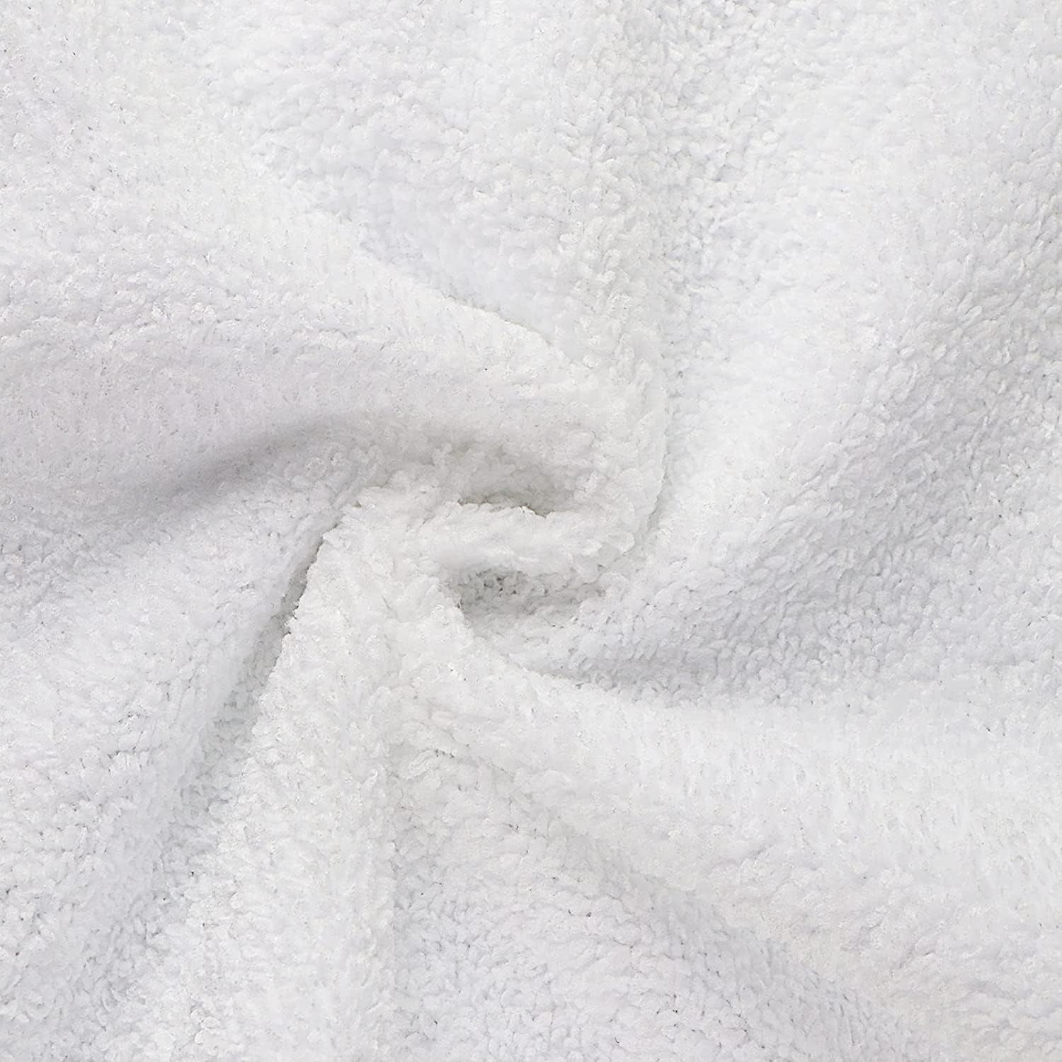 Orighty Washcloths Bulk Towels Set 50 Pack, Highly Absorbent and Soft Feel Microfiber Face Cloths