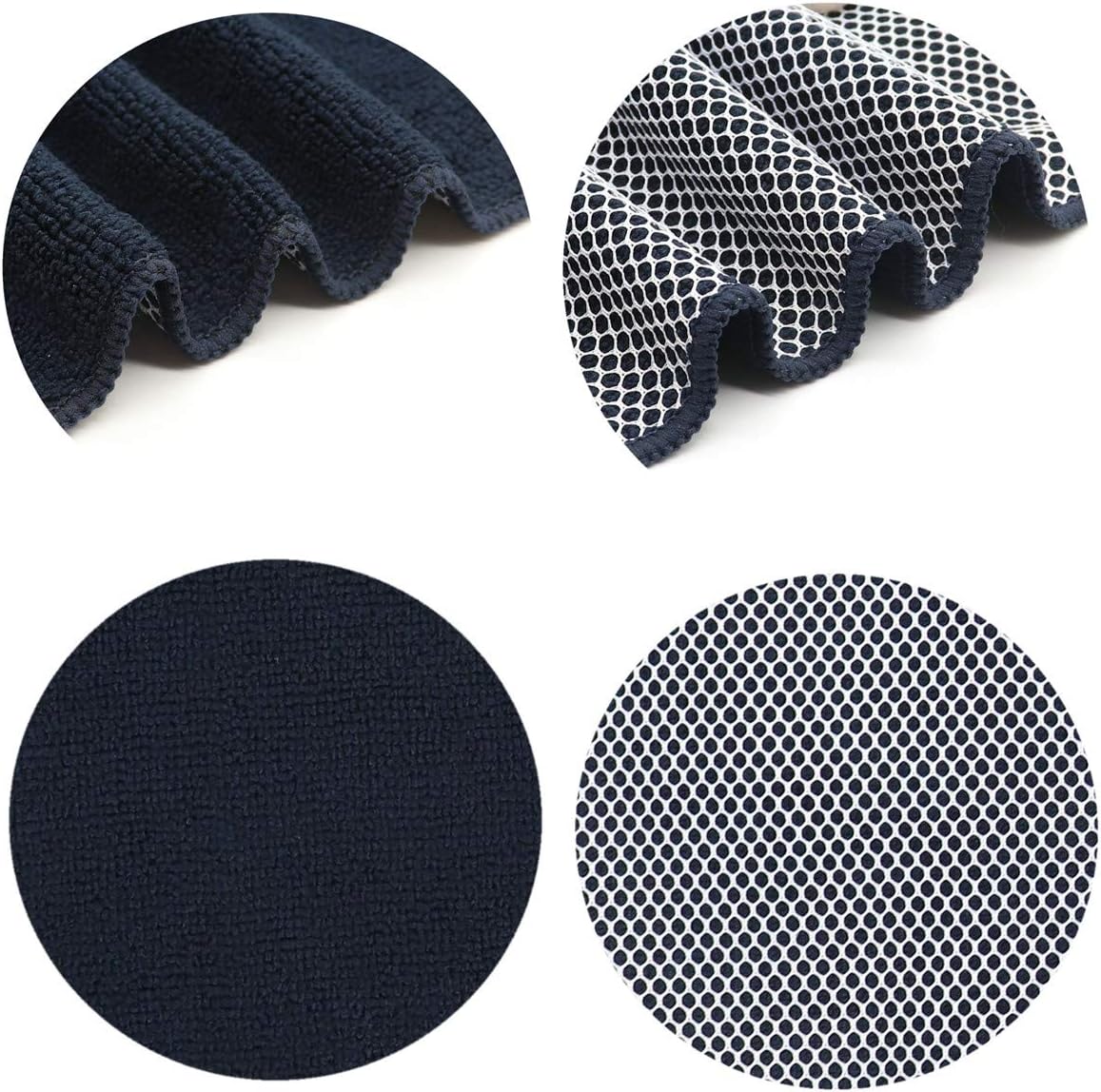 Microfiber Dish Cloths Fast Drying Kitchen Cleaning Cloth Dish Rags Dust Cloths Ultra Absorbent