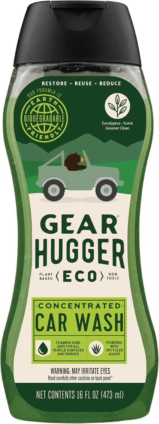Gear Hugger Car Wash Soap (16 oz, Pack of 1) – Eco-Friendly Car Cleaner, Biodegradable Car Wash