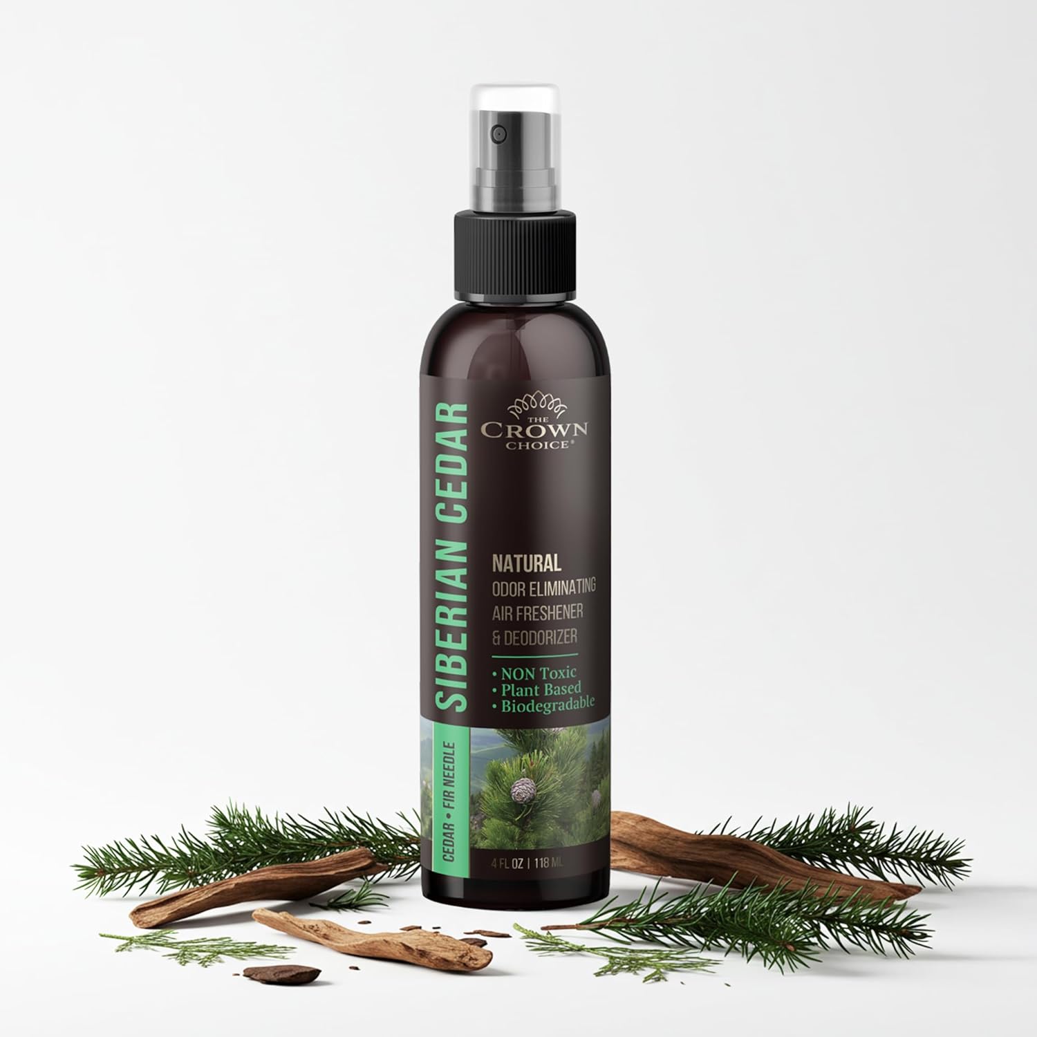Non-Toxic Odor Eliminator,Natural Cedar Air Freshener Spray for Clothes Storage & Moth