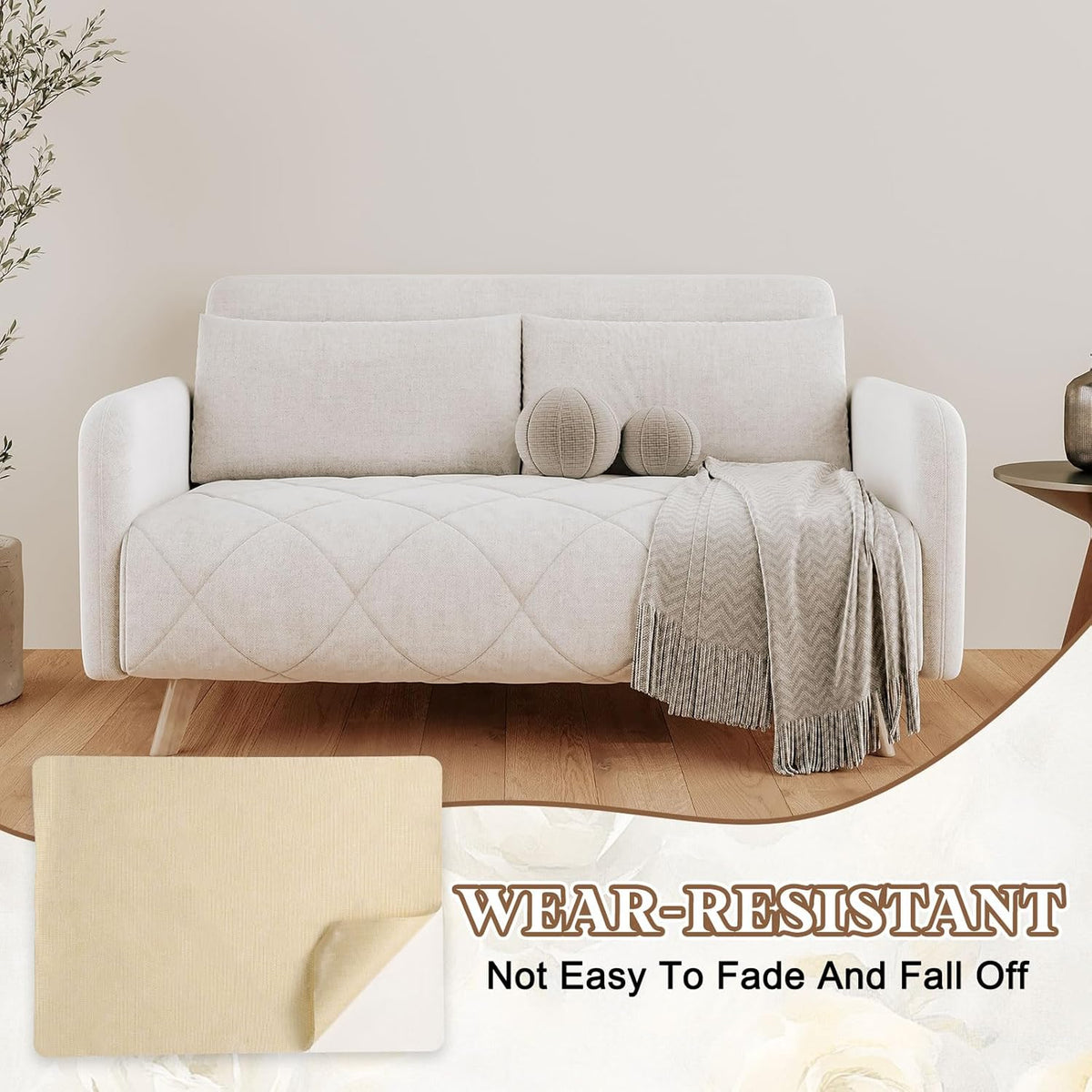 PATIKIL Linen Repair Patch, 8 x 11 Inch Self-Adhesive Linen Fabric Repair Patches for Sofa Couch