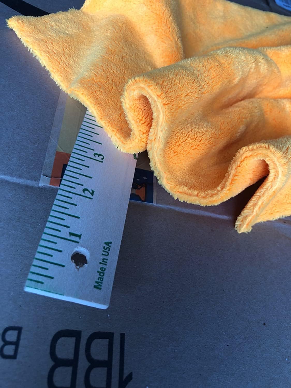 Plush Edgeless Microfiber Towel for Car, Soft Drying Wash Detailing Buffing Polishing Towel, 530