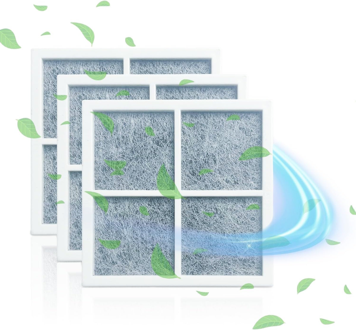 LT120F Refrigerator Air Filter Compatible with LG Refrigerator Air Filter Replacement ADQ73214404