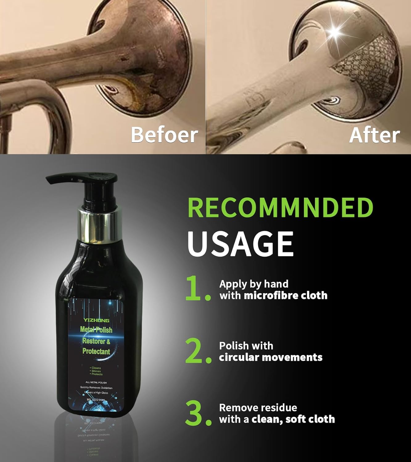 Musical Instrument Polishing Cleaning, Rust Removal, Restoration & Oxidation Protection Kit Various