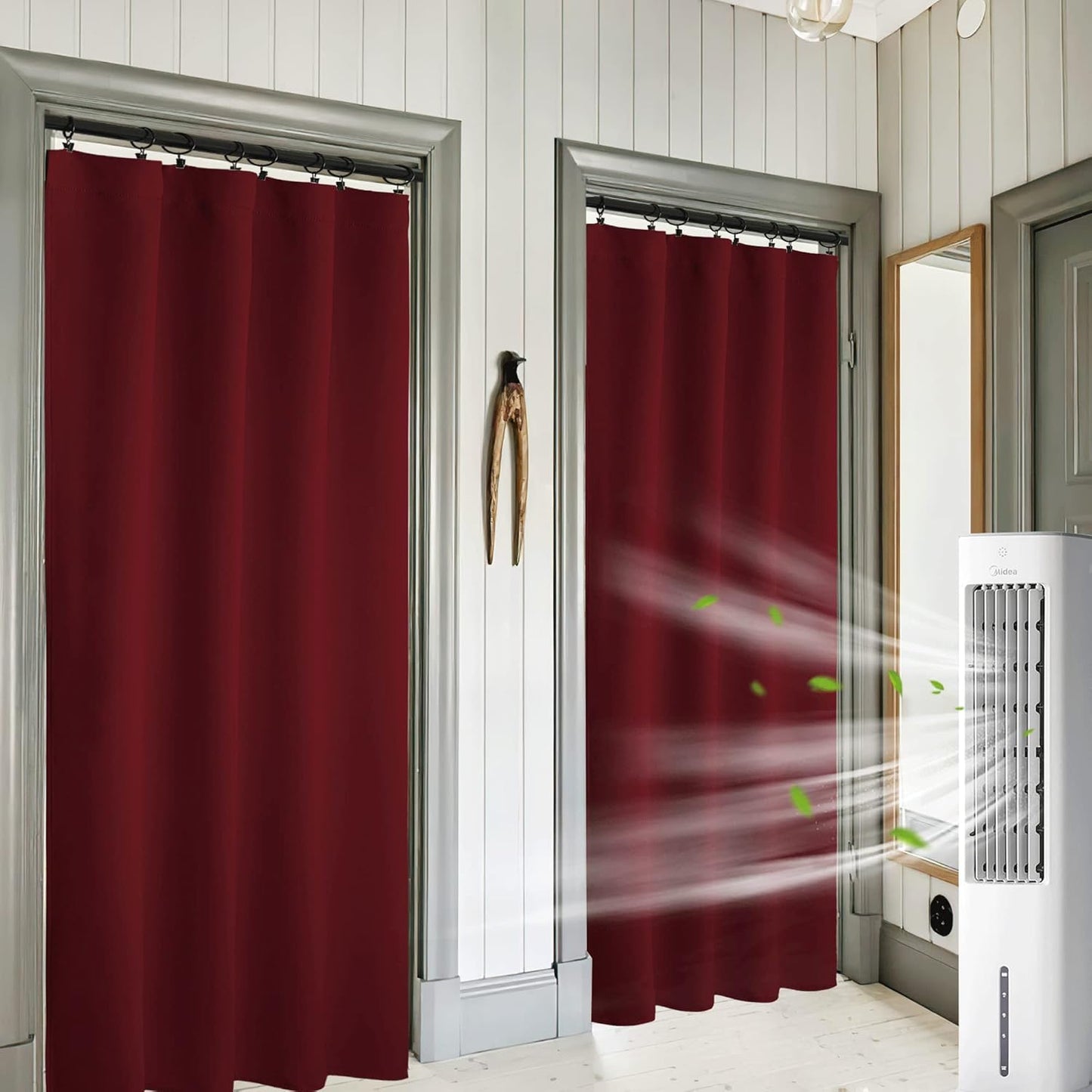 RYB HOME Blackout Curtains 84 inches Long 2 Panels Set for Living Room, Thermal Insulating Privacy