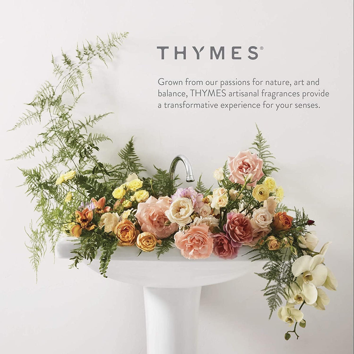 Thymes Reed Diffuser Oil Refill – Fragrance Oil for Diffuser Refill – Flameless Home Fragrance