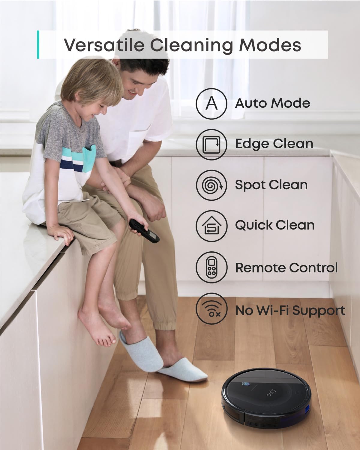 eufy Robot Vacuum 11S MAX, Super Thin, Powerful Suction, Quiet, Self-Charging Robotic Vacuum