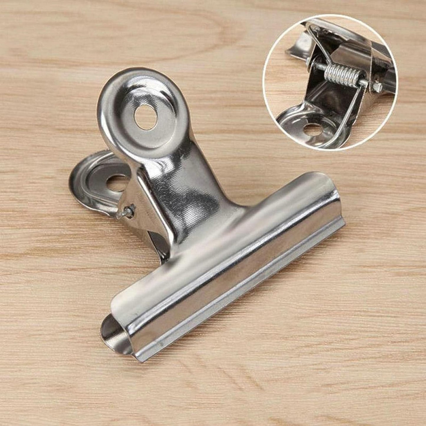 18 Pack Stainless Steel Chip Bag Clips Heavy Duty Food Bags Clamp Clips for Kitchen Office School